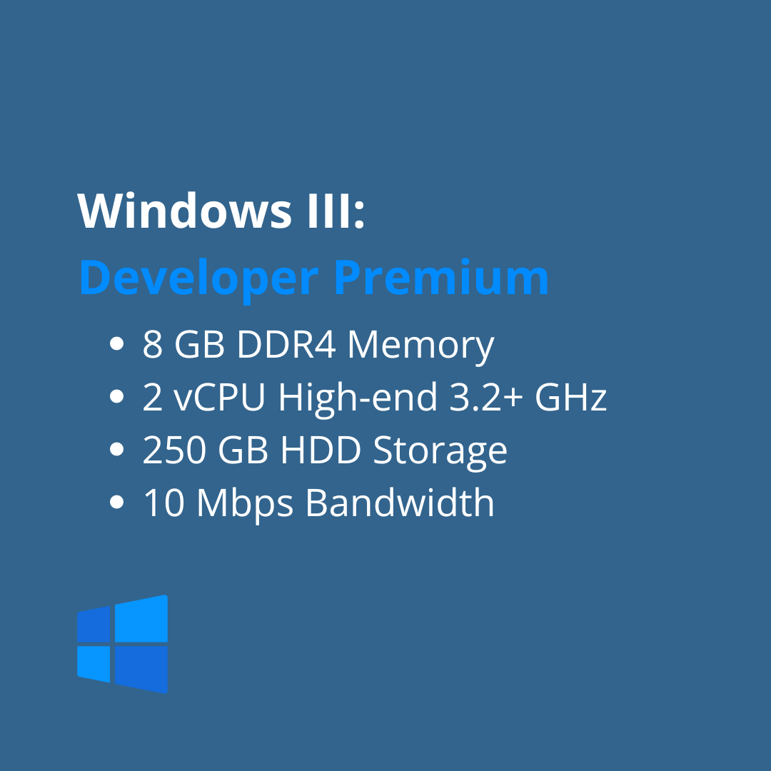 Windows III: Developer Premium