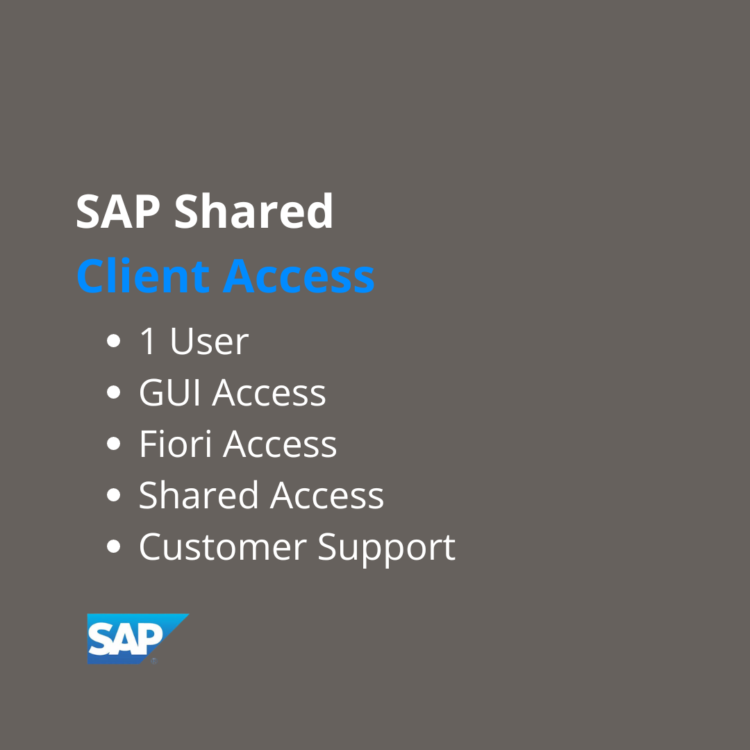 SAP Shared Client Access